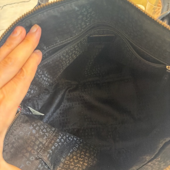 Kate Spade Black and Red Floral Satchel - Picture 8 of 11